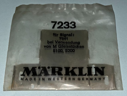 Marklin 7233 baseplate for - marklin,